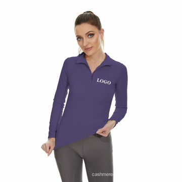 Purple Base Layer Women Conenserian с длинным рукавом